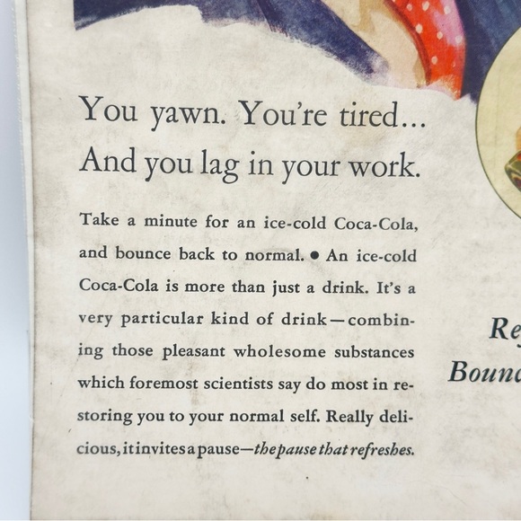 1933 Coca-Cola Vintage Style Ad Prints Lot of 2 Reproduction 8.5x11" - Picture 4 of 14